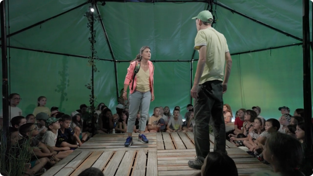 La Mare à sorcières : Théâtre jeune public ; Lalalachamade ; Sylvain Delcourt